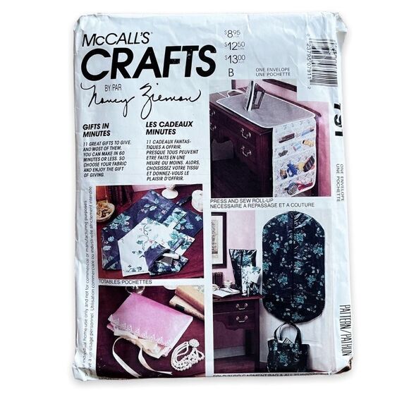 McCall’s Crafts Vintage Sewing Patterns for Household Gifts 791 - Picture 1 of 7